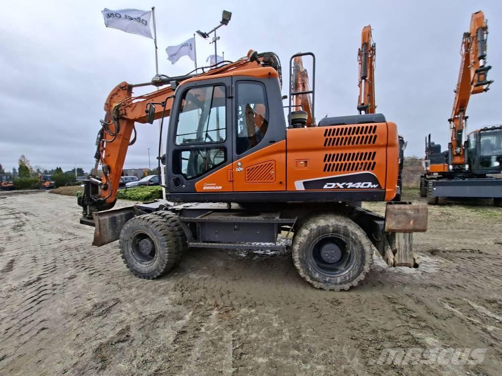 Doosan DX140W-5 Hjulgravere