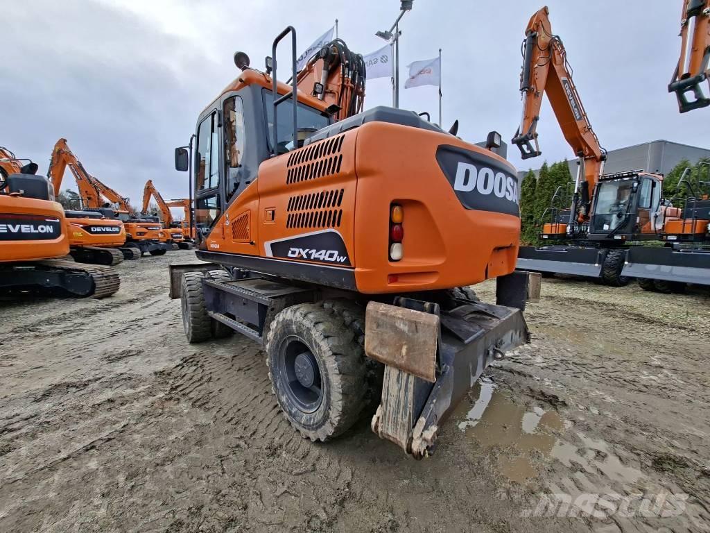 Doosan DX140W-5 Hjulgravere