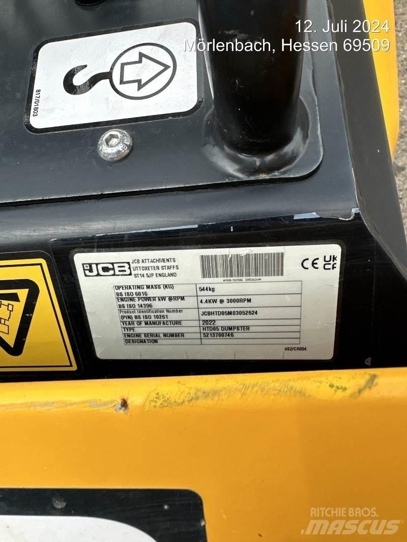 JCB HTD5 Mini dumpere