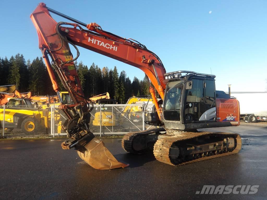 Hitachi ZX 160 LC Beltegraver