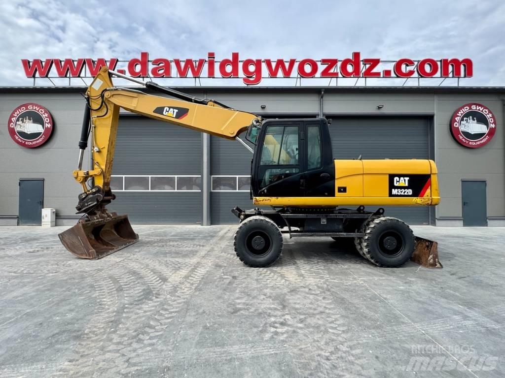 CAT M322D Hjulgravere