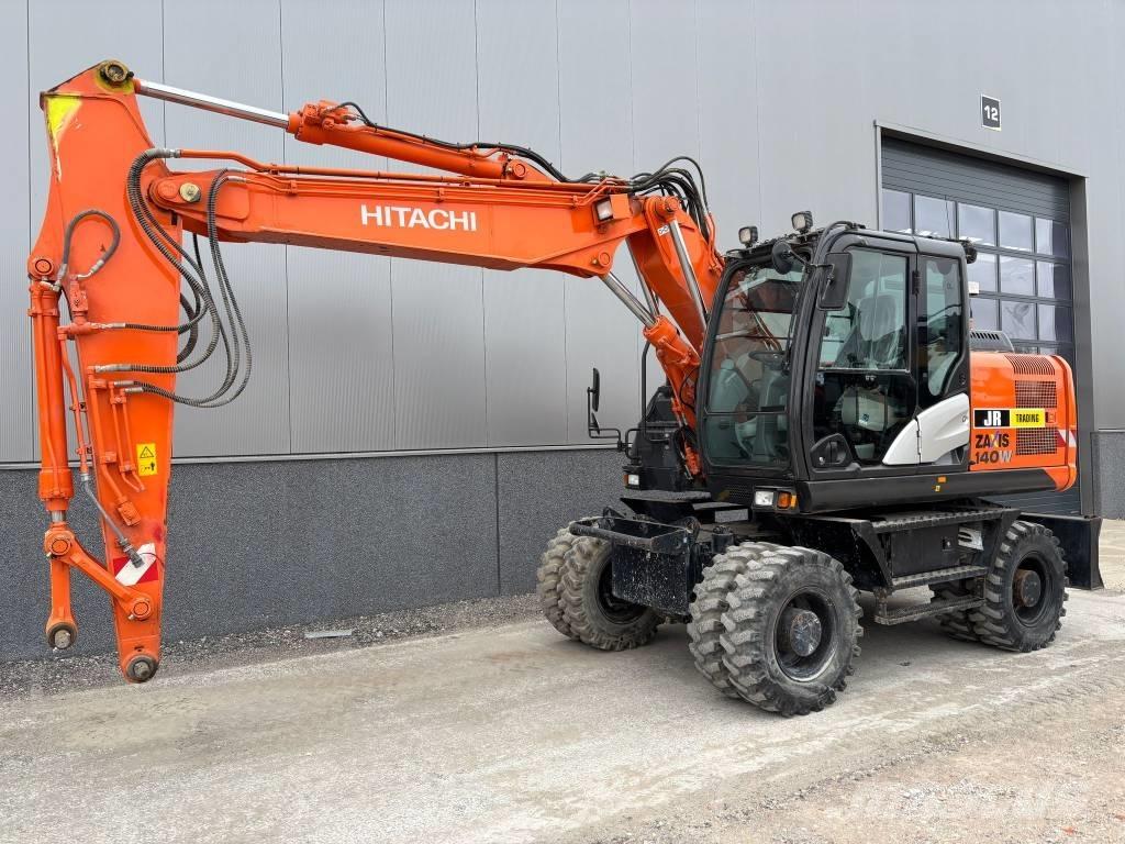 Hitachi ZX 140 W-5B Hjulgravere