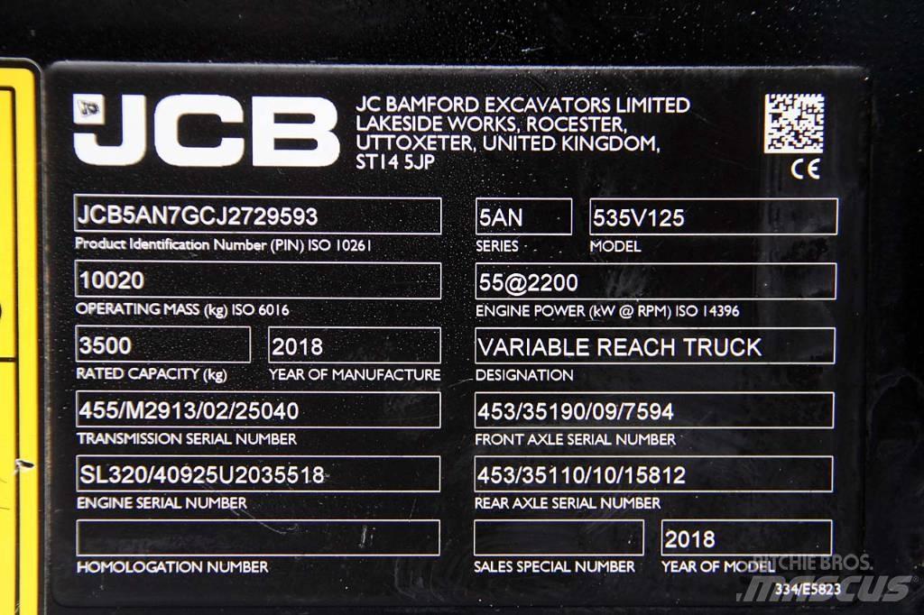 JCB 535-125 Teleskoplastere