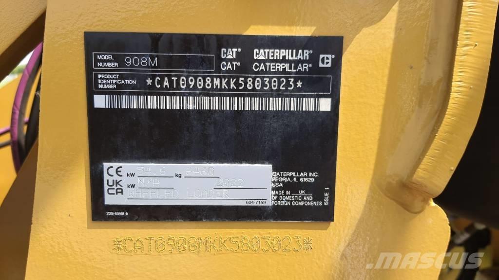 CAT 908M Hjullastere