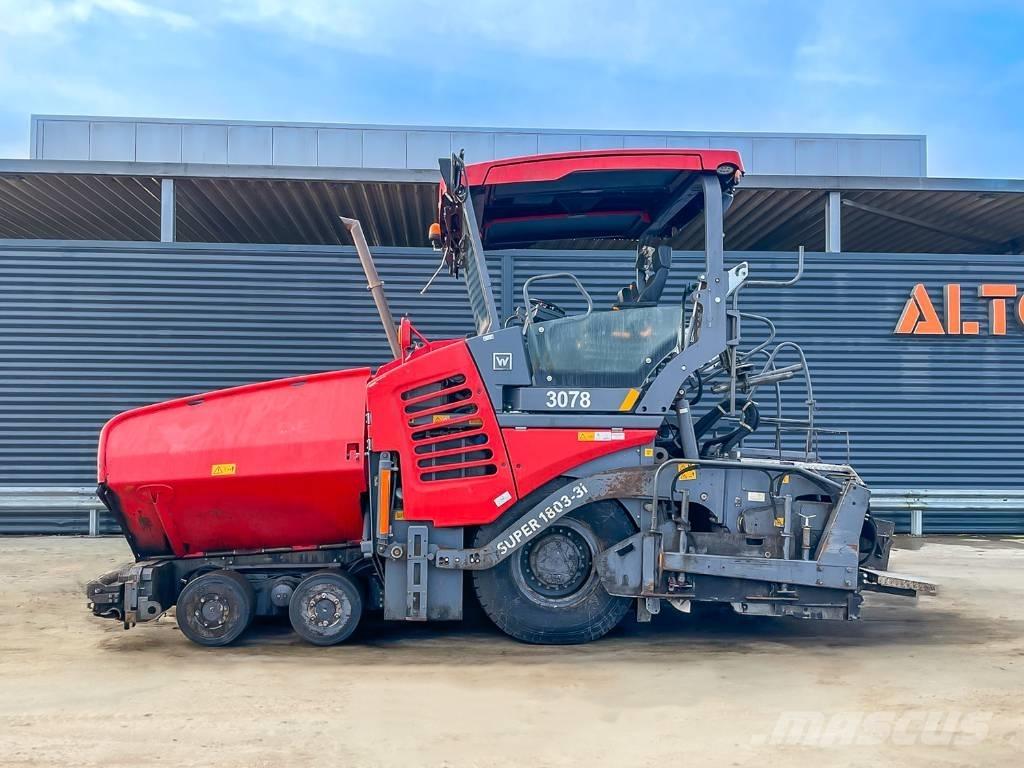Vögele SUPER 1803-3I Asfaltutleggere