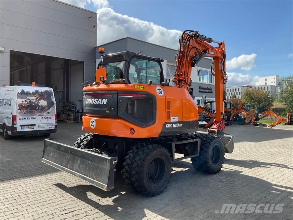 Doosan DX100W-7 Hjulgravere