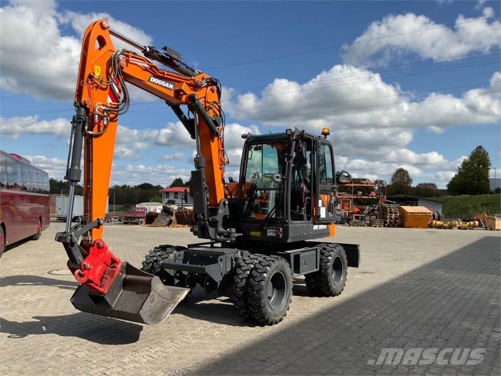 Doosan DX100W-7 Hjulgravere