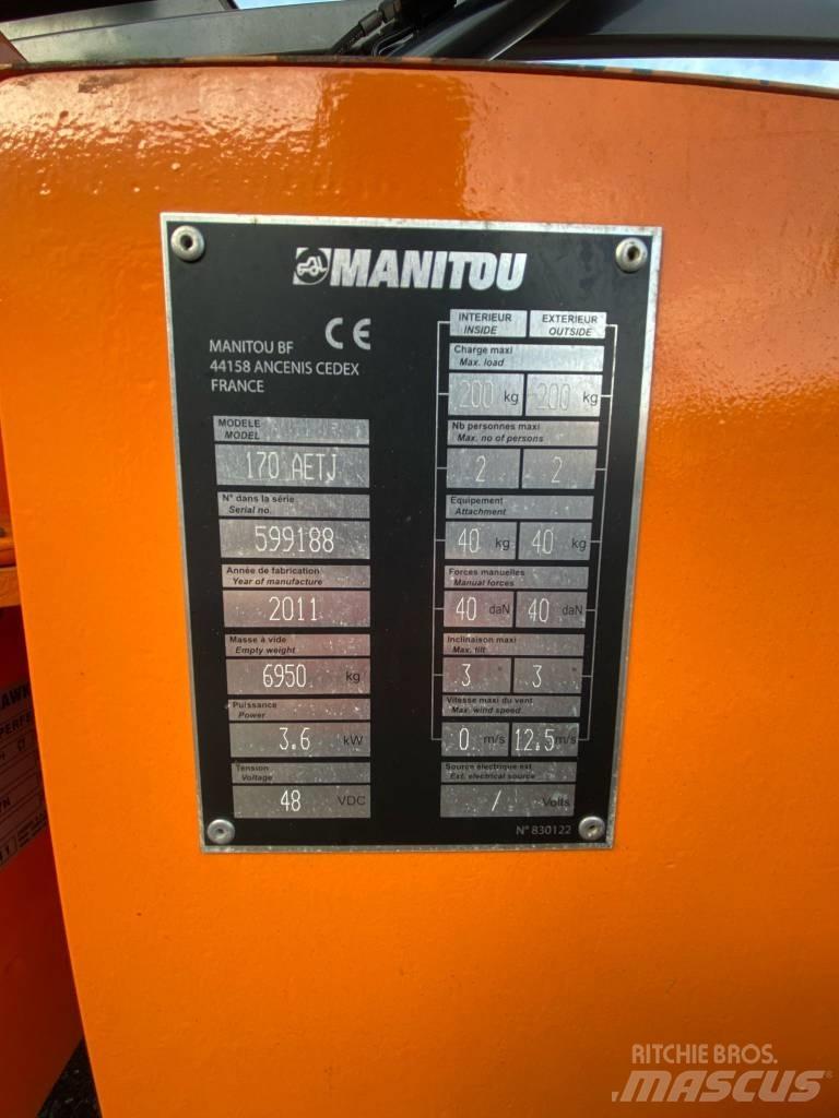 Manitou 170AETJ-L Leddede bomlifter