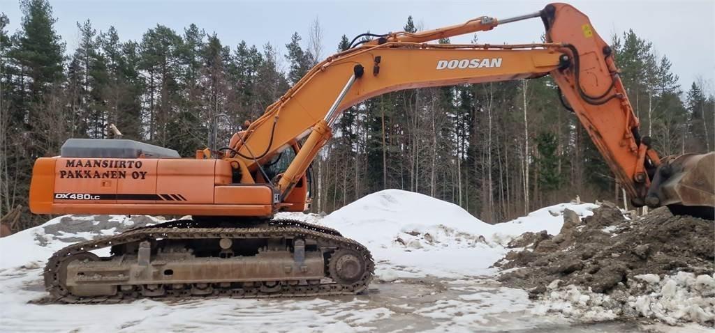 Doosan DX 480 LC Beltegraver