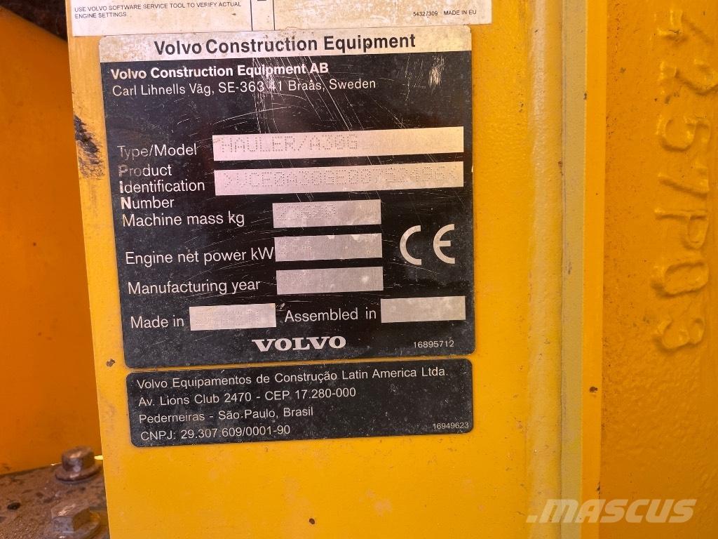 Volvo A 30 G Rammestyrte Dumpere