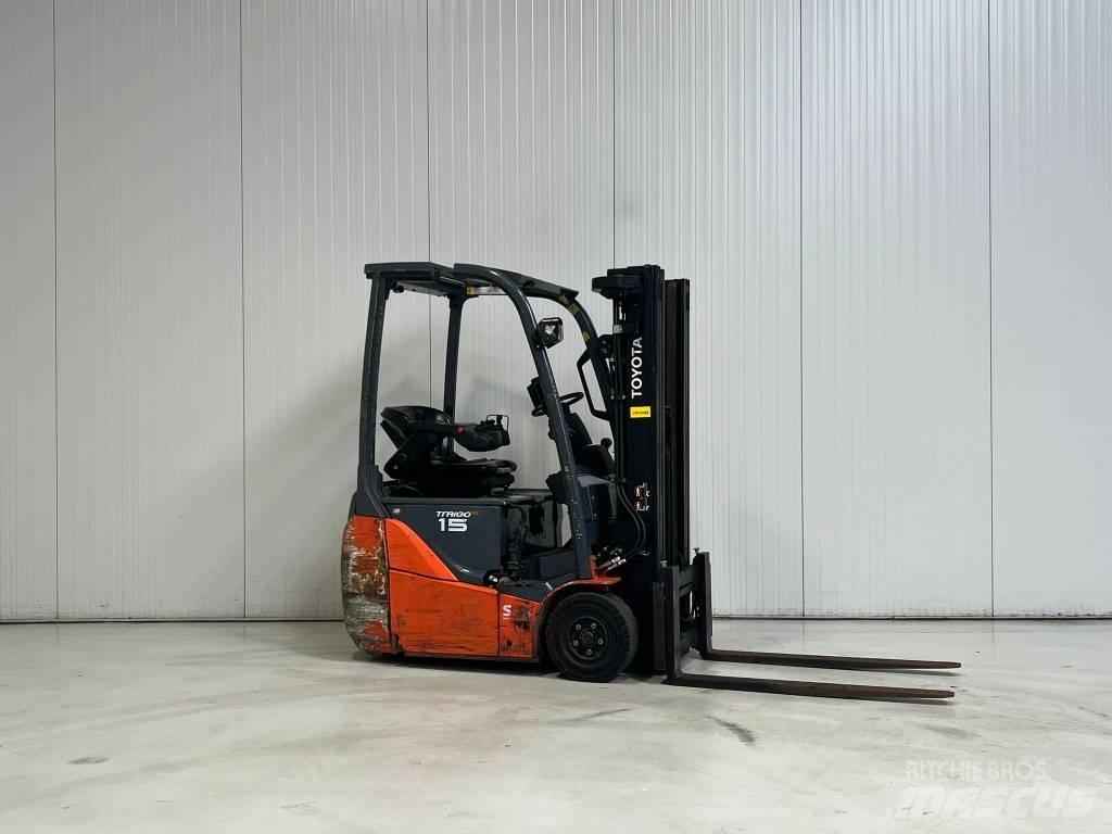Toyota 8FBET15 Elektriske trucker