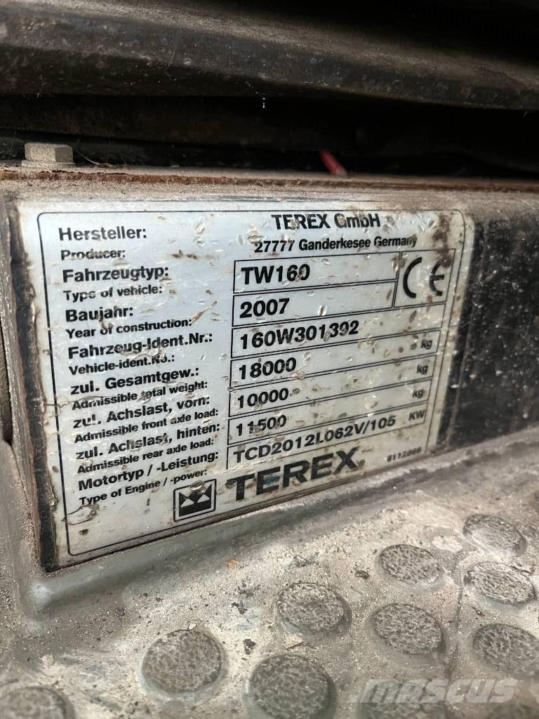 Terex TW 160 Hjulgravere