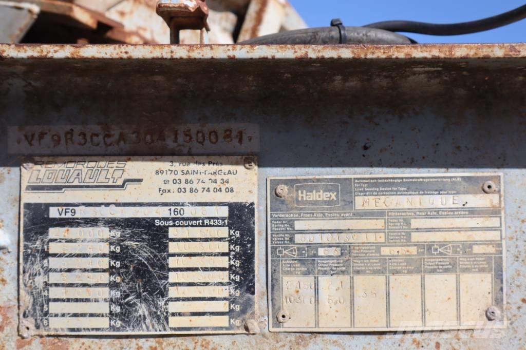 Louault R3CCA Biltransporter henger