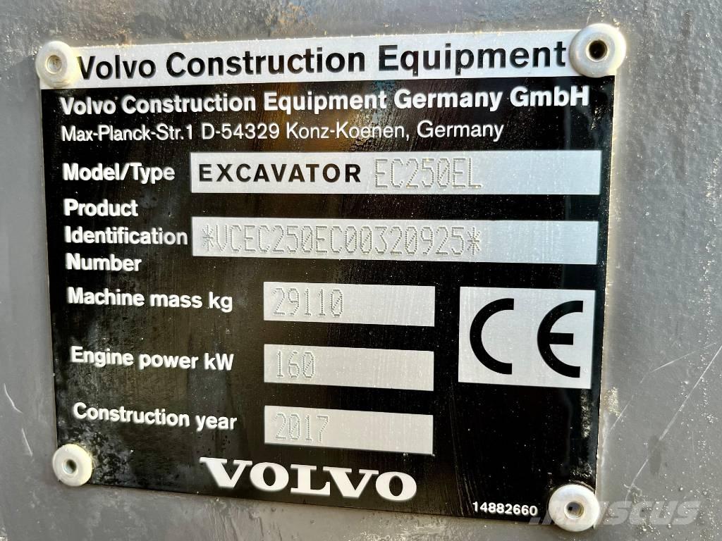 Volvo EC 250 E Beltegraver