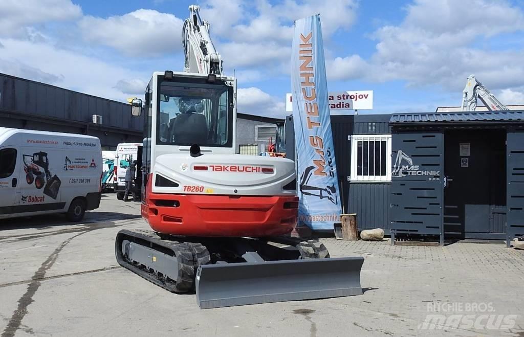 Takeuchi TB 260 Minigravere <7t