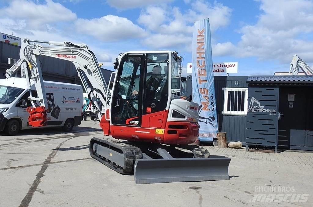 Takeuchi TB 260 Minigravere <7t