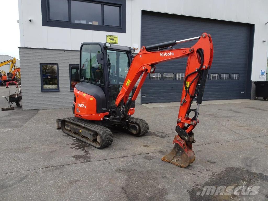 Kubota U27-4 Minigravere <7t
