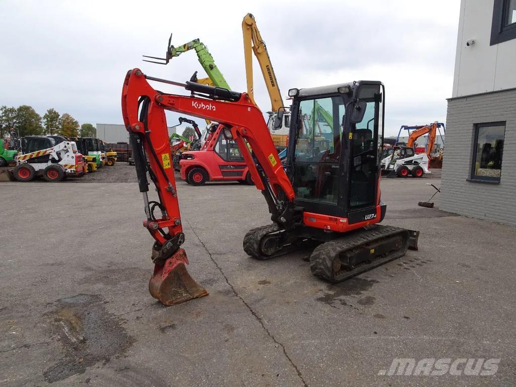 Kubota U27-4 Minigravere <7t