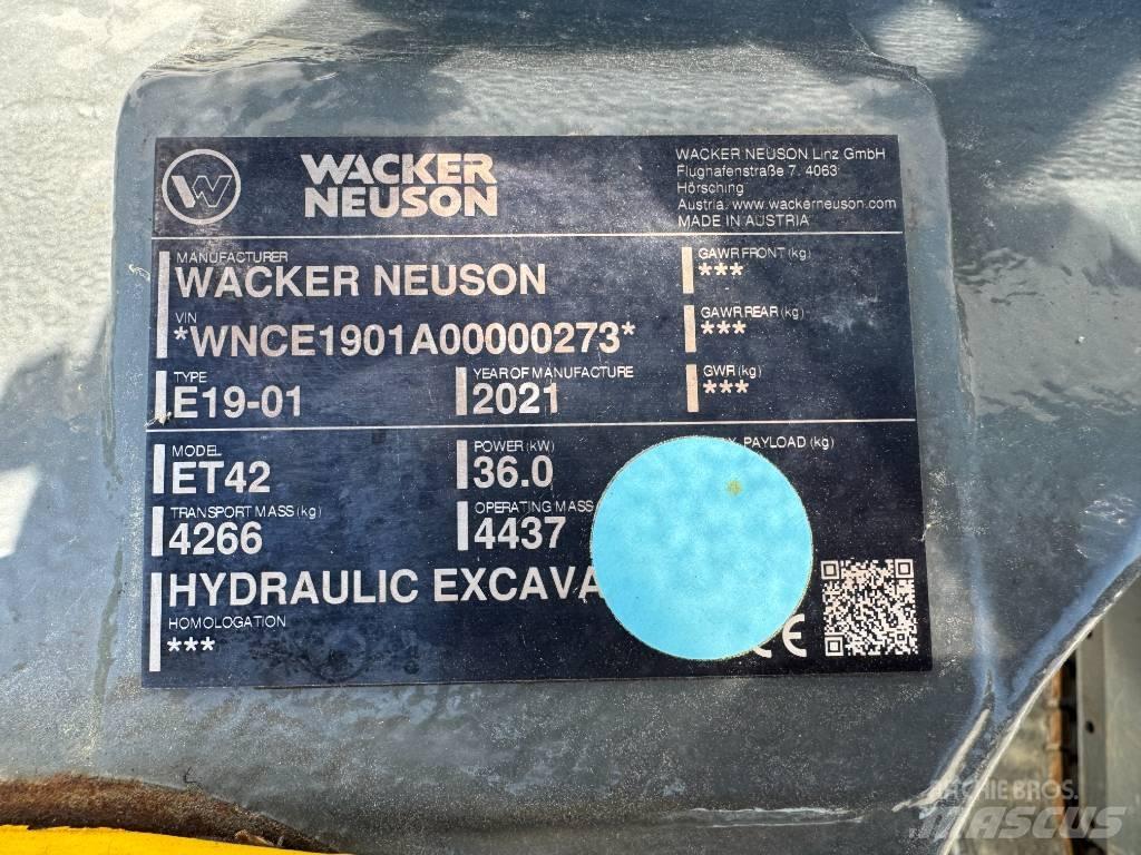 Wacker Neuson ET42 Beltegraver