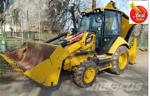 CAT 428 F Traktorgravere