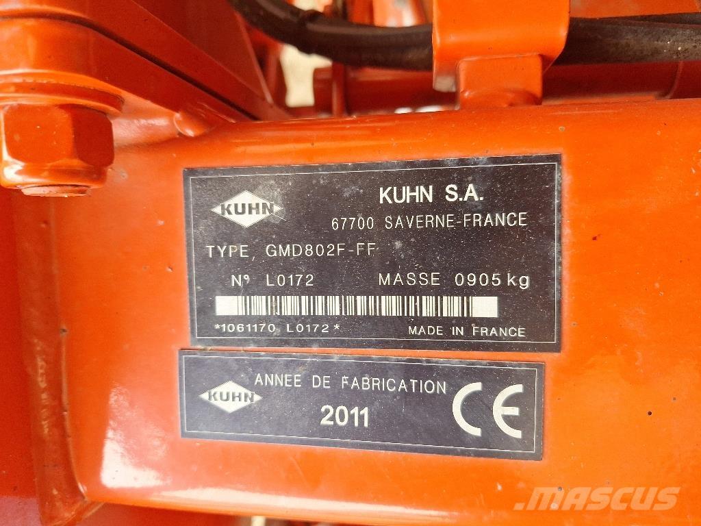 Kuhn Gmd 802 F FF Slåmaskiner