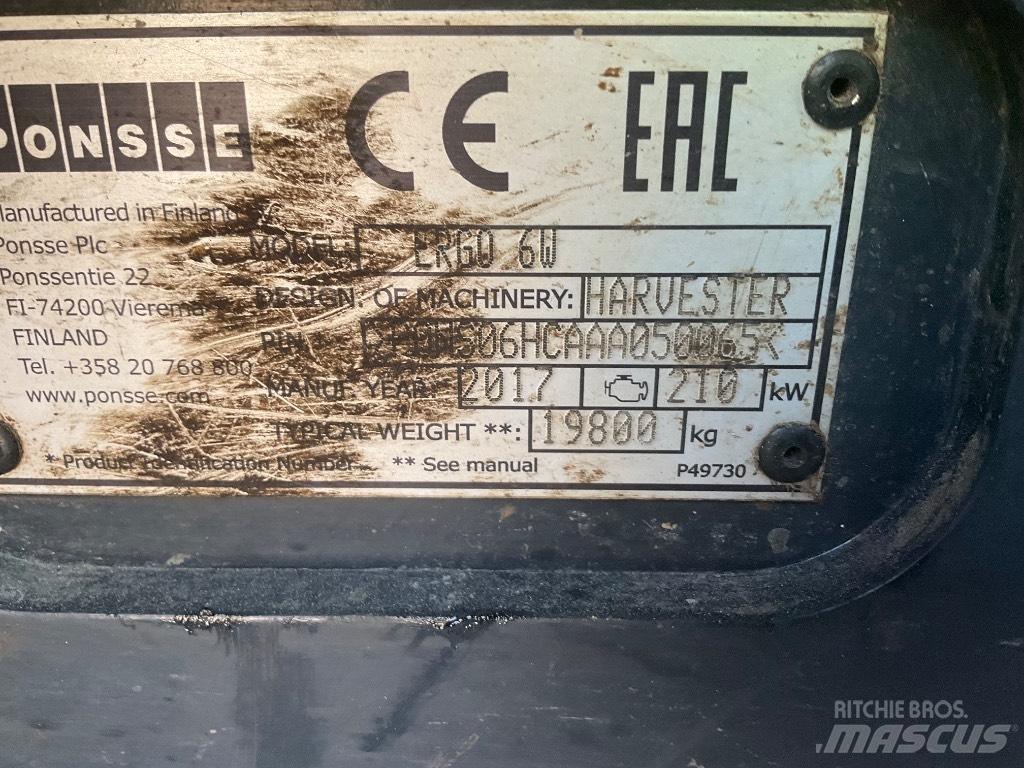 Ponsse ERGO 6W Hogstmaskiner