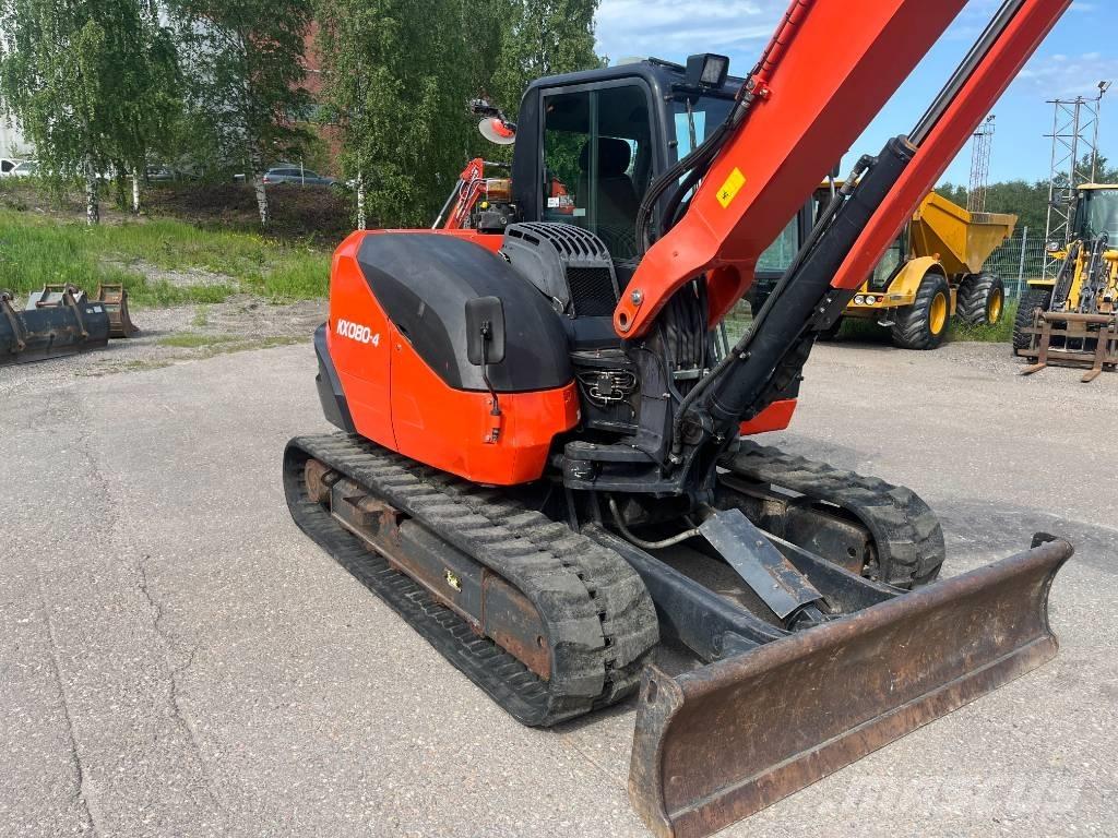 Kubota KX 080 Midigravere 7 - 12t