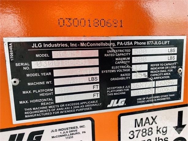 JLG 460 SJ Teleskop bomlifter