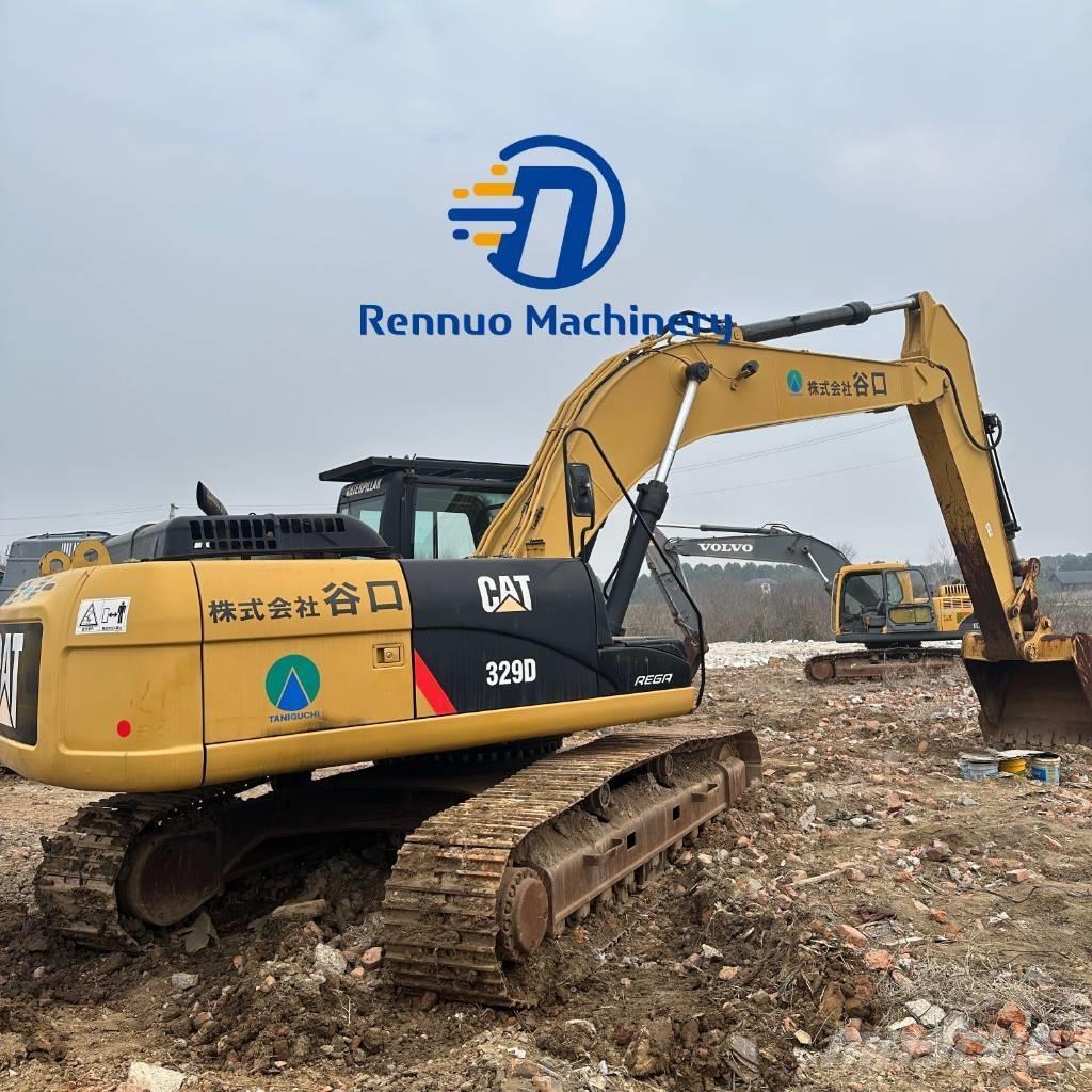 CAT 329D Beltegraver