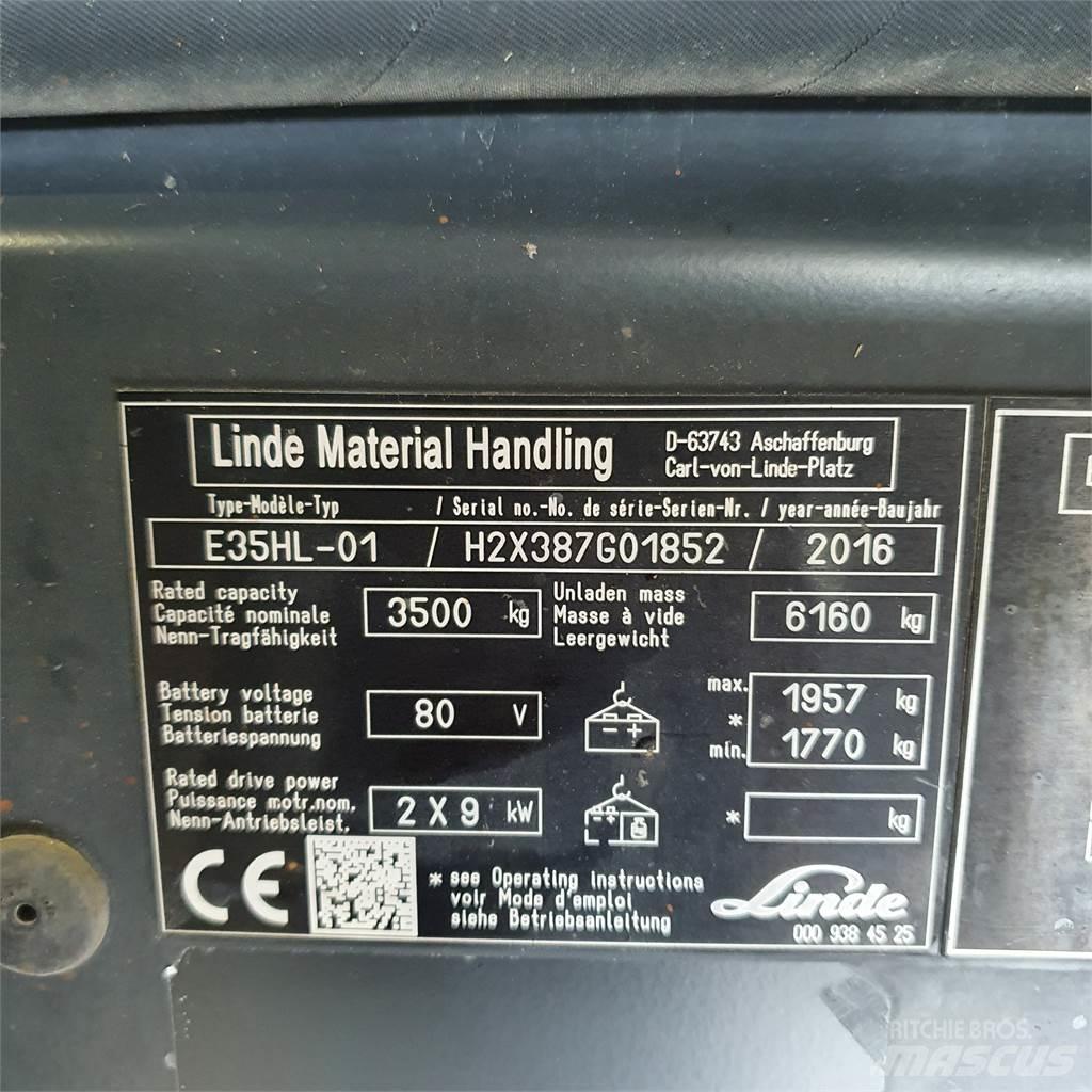 Linde E35HL Elektriske trucker