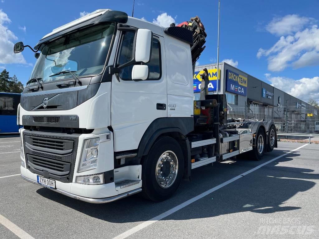 Volvo FM460, 6x2 Kranbil