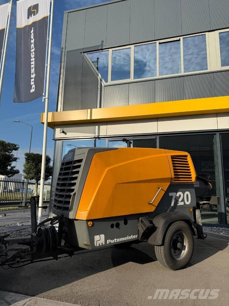 Putzmeister P 720 TD Betongpumpe biler