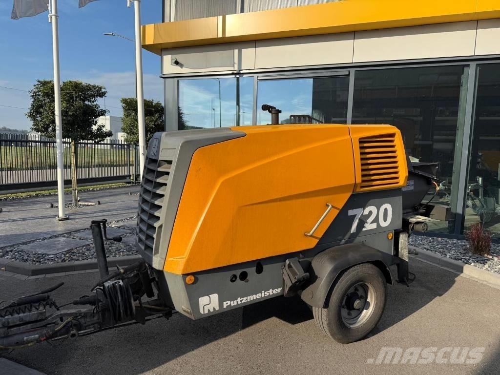 Putzmeister P 720 TD Betongpumpe biler