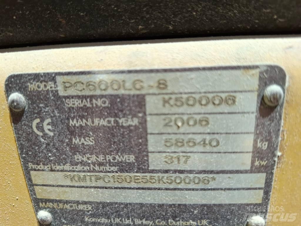 Komatsu PC 600 LC-8 Beltegraver