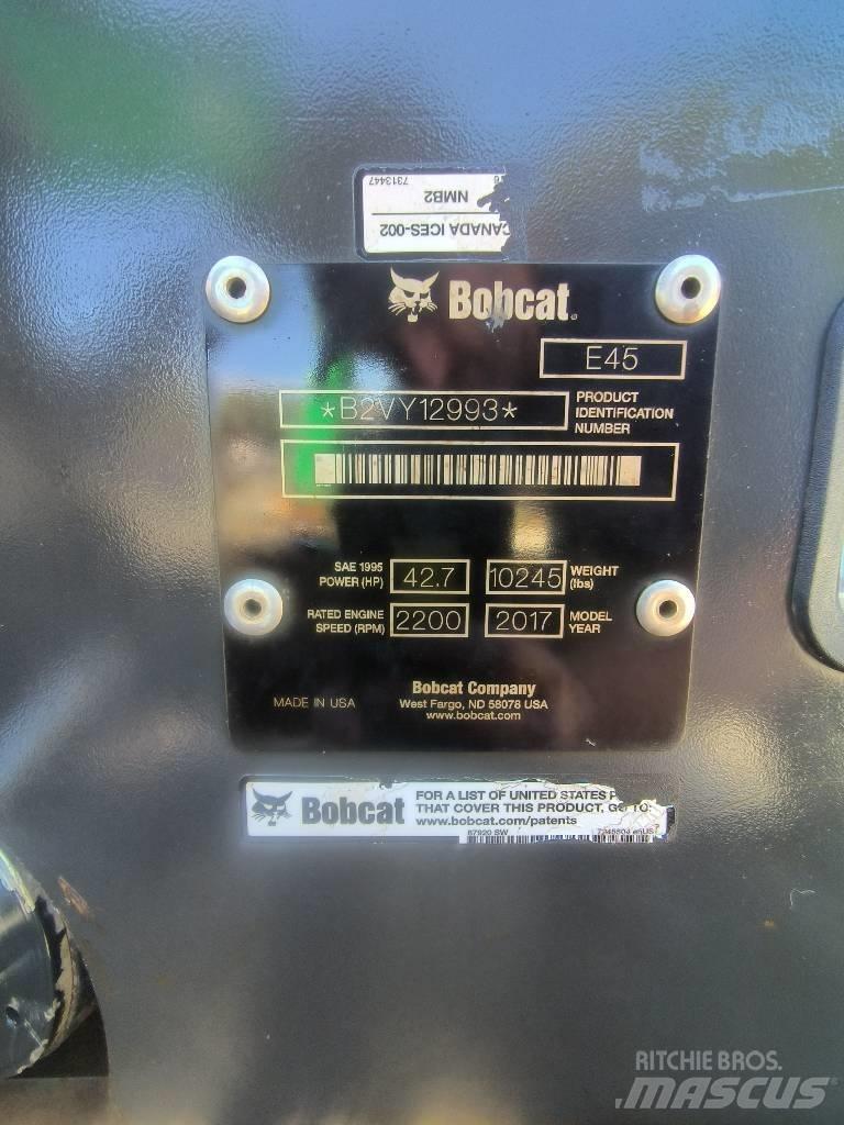 Bobcat E 45 Minigravere <7t