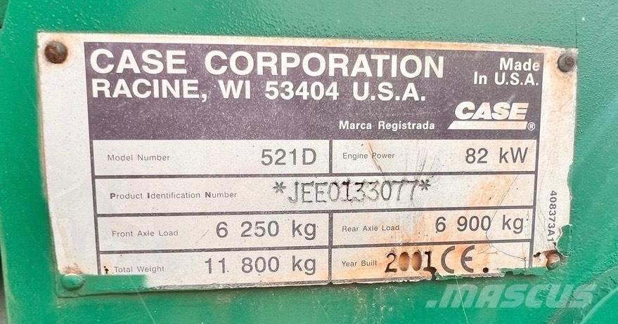 CASE 521 D Hjullastere