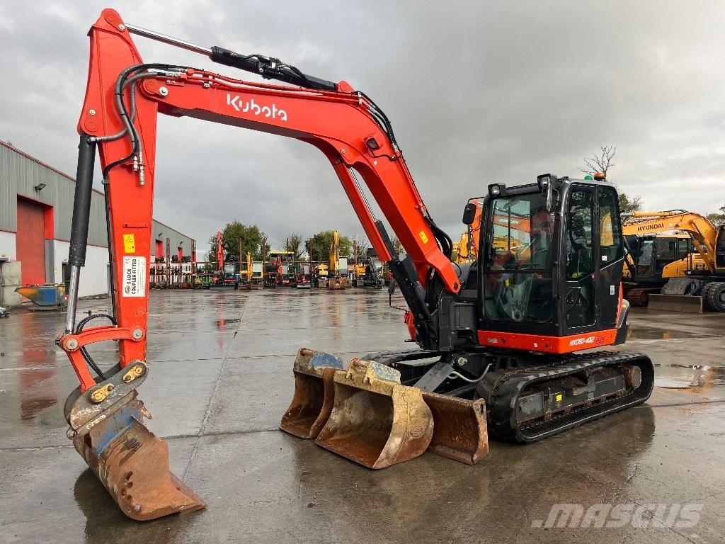 Kubota KX 080-4 Midigravere 7 - 12t