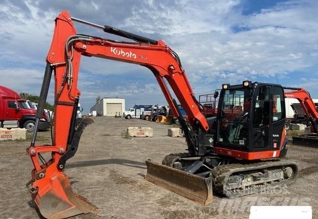 Kubota KX080-4S2 Beltegraver