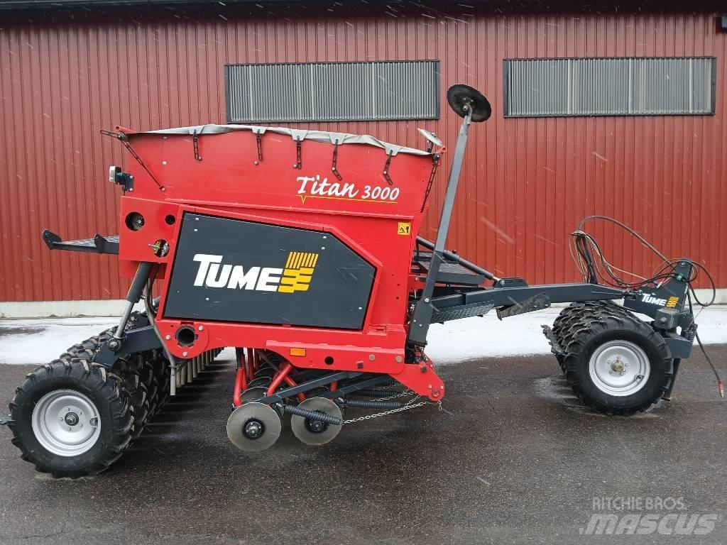 Tume Titan 3000 Kombinerte såmaskiner