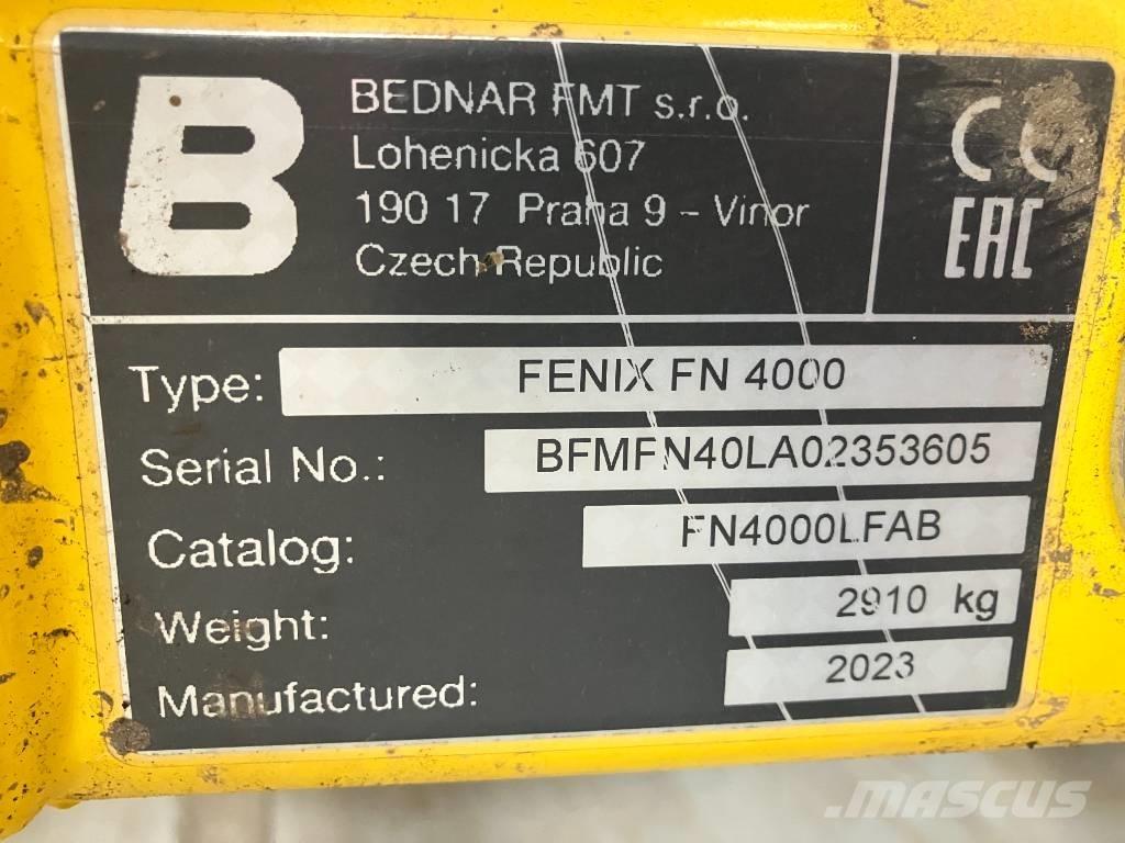 Bednar Fenix FN 4000 Kultivatorer