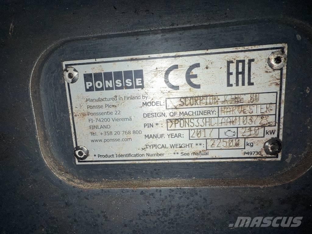 Ponsse Scorpion King Hogstmaskiner