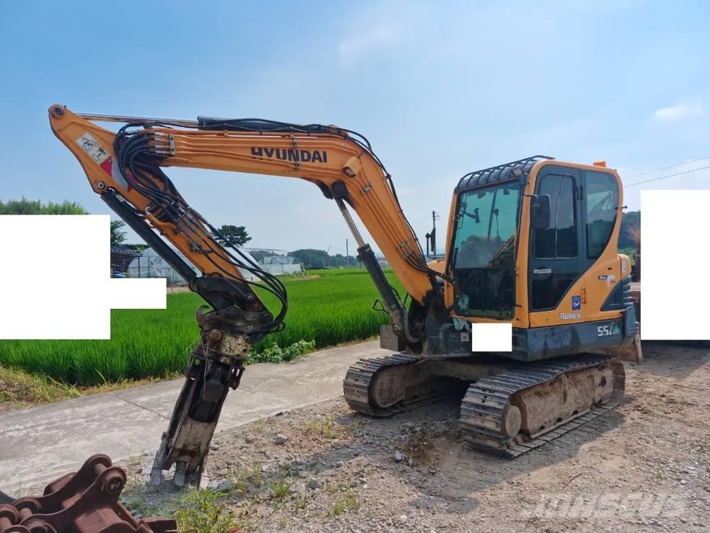 Hyundai Robex 55 Minigravere <7t