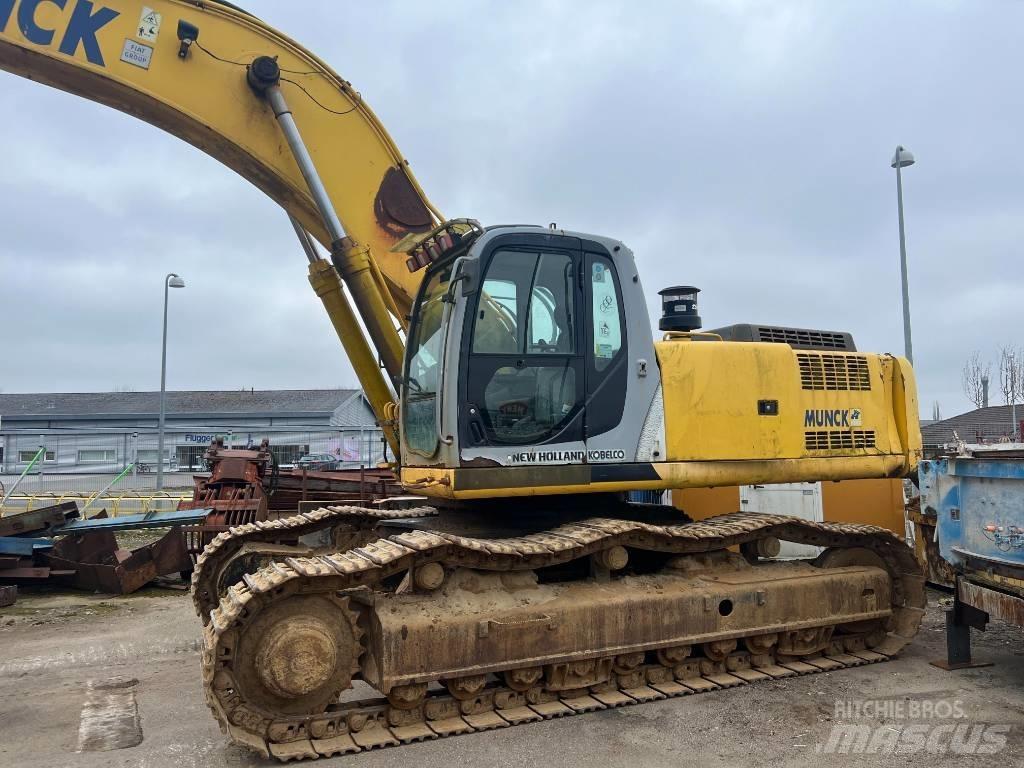 New Holland E 485 Beltegraver