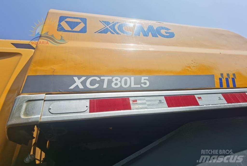XCMG XCT80L5 Allterreng kraner