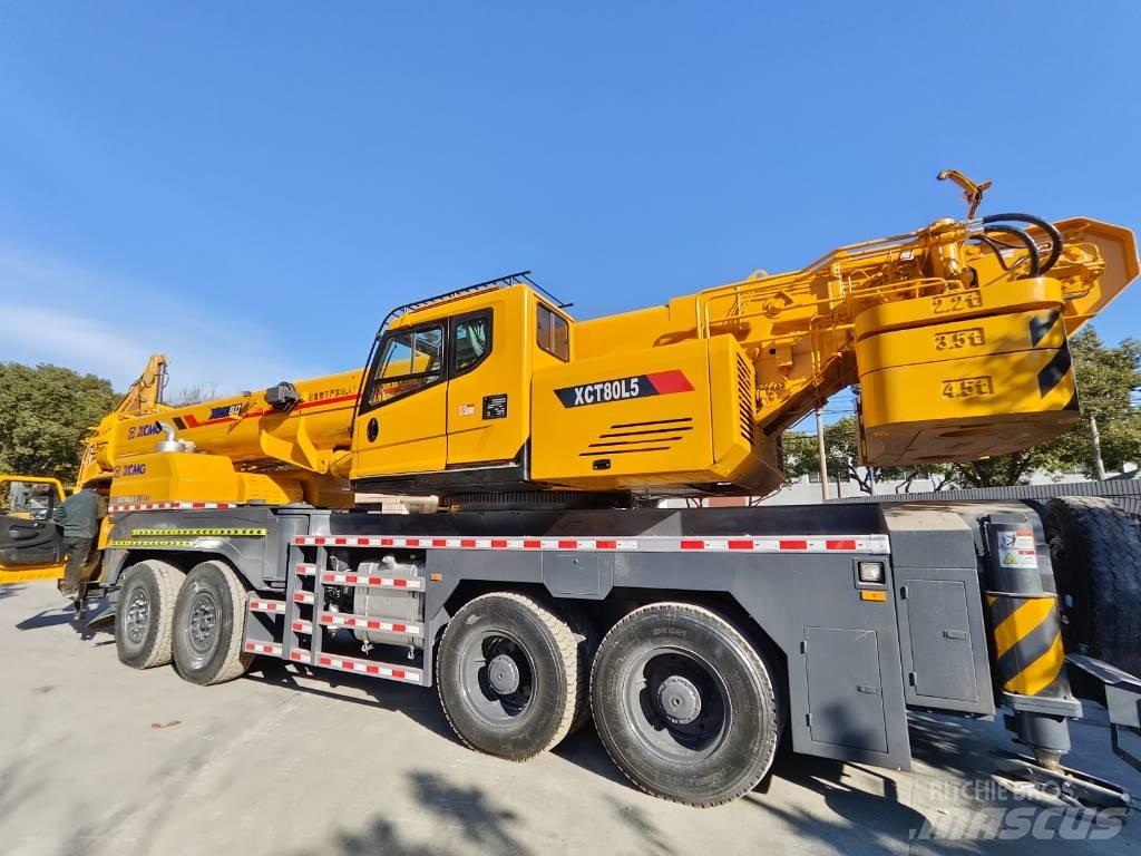 XCMG XCT 80L5 Røff terreng kraner