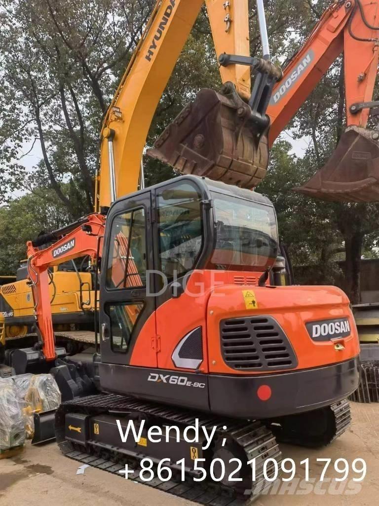 Doosan DX 60 Minigravere <7t