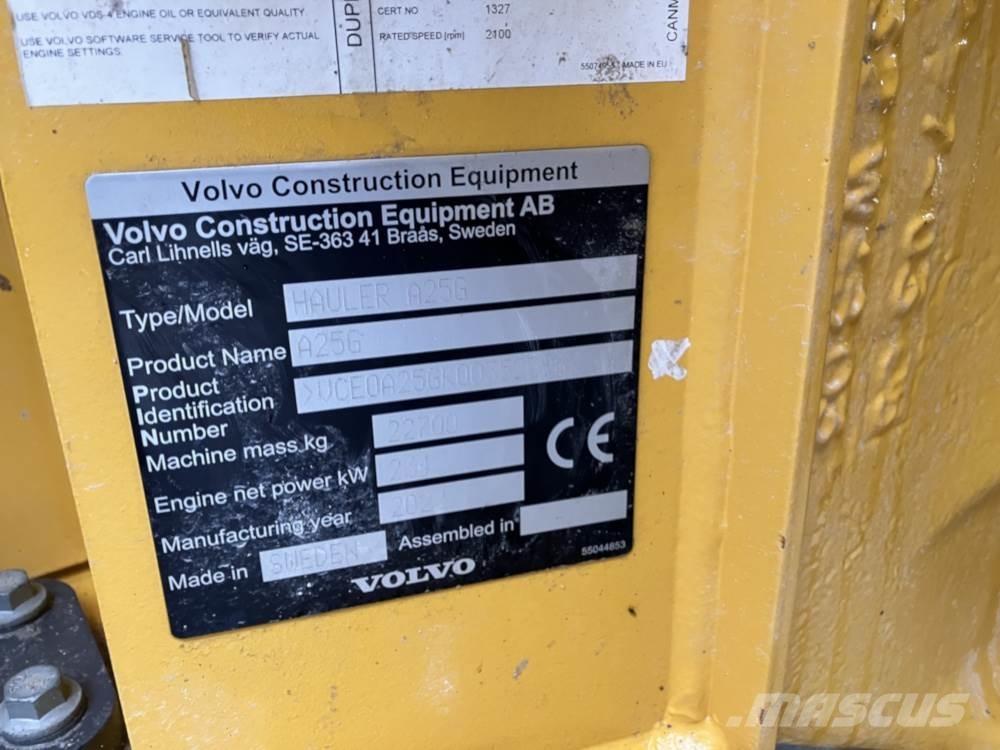 Volvo A25G Rammestyrte Dumpere