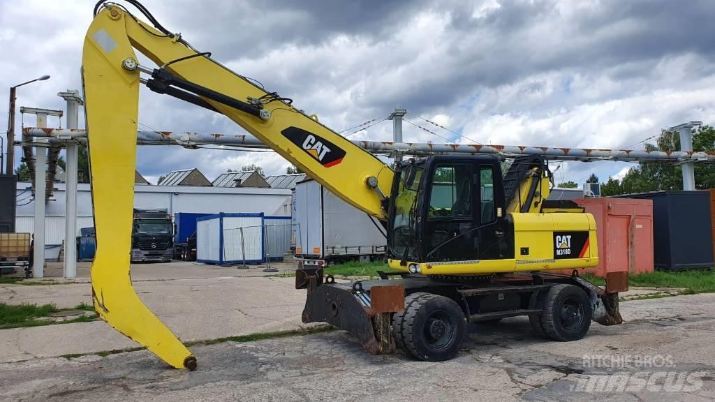 CAT M 318 D MH Gravemaskiner for avfallshåndtering