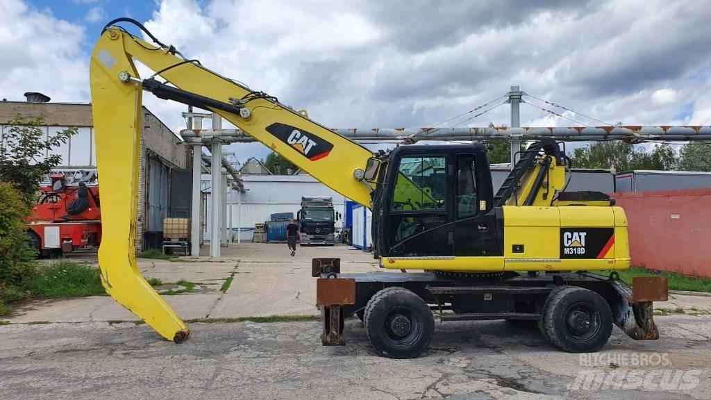 CAT M 318 D MH Gravemaskiner for avfallshåndtering
