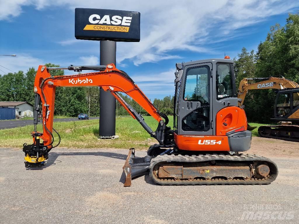 Kubota U 55-4 Minigravere <7t